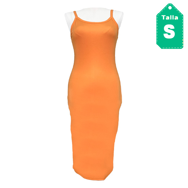 Vestido Shein Naranja- S