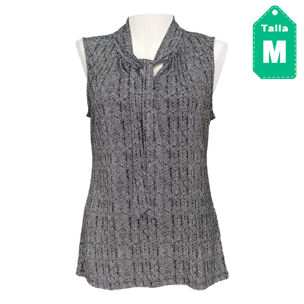 Blusa Banana Republic Negro y Blanco- M