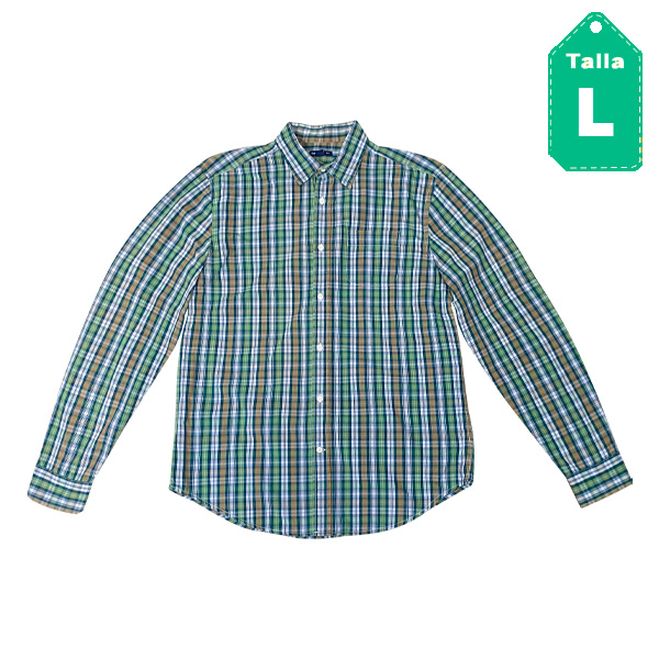 Camisa Gap Cuadros- L