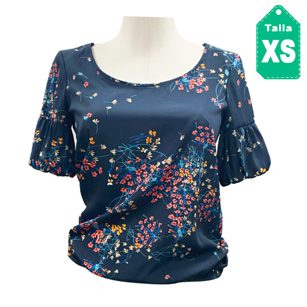 Blusa Zara Floral- XS
