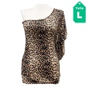 Blusa Olala Animal Print- L