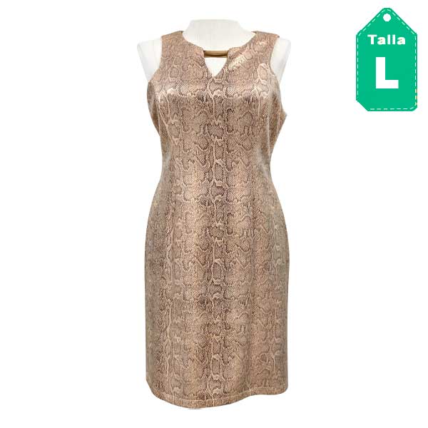 Vestido Vince Camuto Animal Print- L