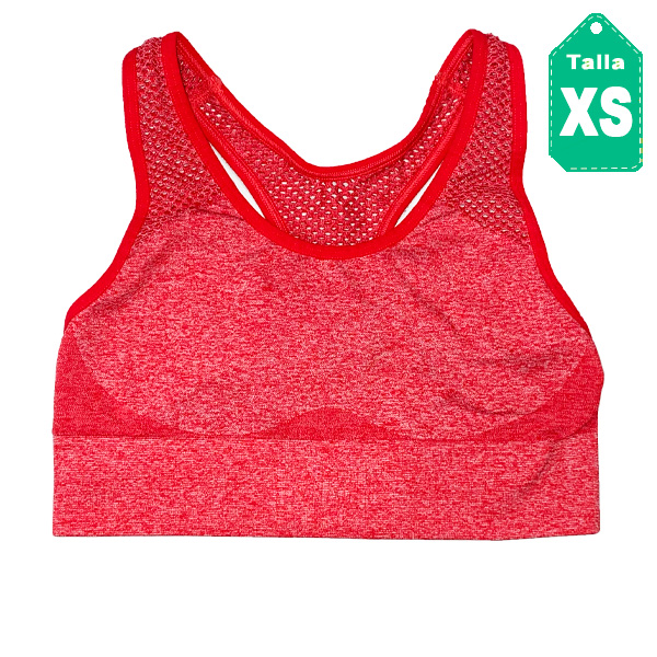 Top Deportivo Pink Rojo- XS
