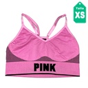 Top Deportivo Pink Rosado y Negro- XS