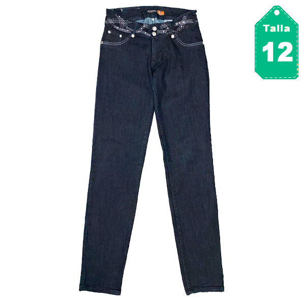 Jeans Explosivo Negro- M