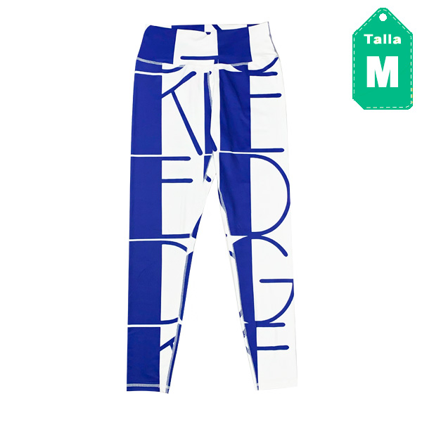 Leggins Shein Blanco y Azul Marino- M