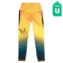 Leggins Amarillo y Naranja- Unica