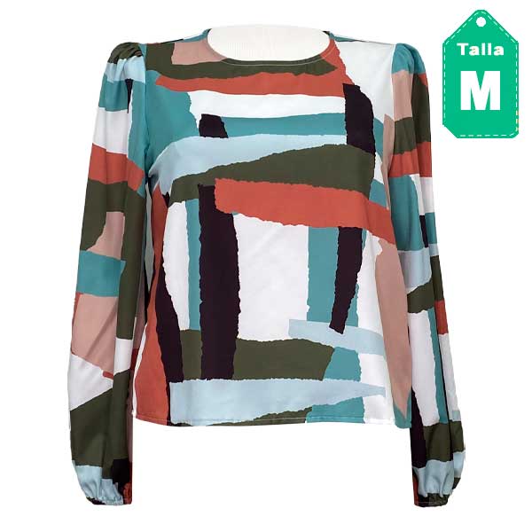 Blusa Estampada - M