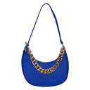 Cartera Azul Rey y Dorado