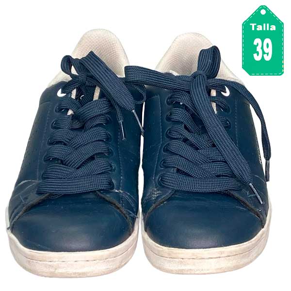 Zapatos Azul Marino- 39