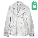 Abrigo Zara Gris- M