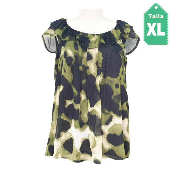 Blusa Merletti Estampado- XL