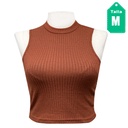 Crop Top Shein Terracota- M