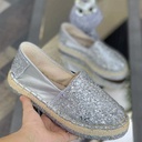 Zapatos Laudan Plateado- 40