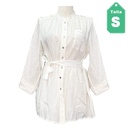 Camisa Elie Tahari Marfil- S