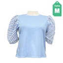 Blusa Zara Azul CLaro- M