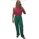 Jeans Zara Verde Cesped- XS