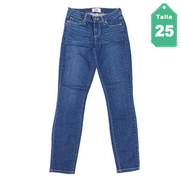 Jeans Paige Azul Prelavado- 25