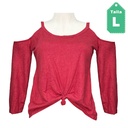 Blusa Rojo- L