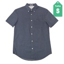 Camisa Penguin Azul Oscuro y Blanco- S