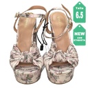 Sandalias de Tacon Express Floral- 6.5