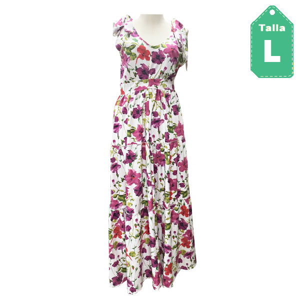 Vestido MC. Diseños Floral- L
