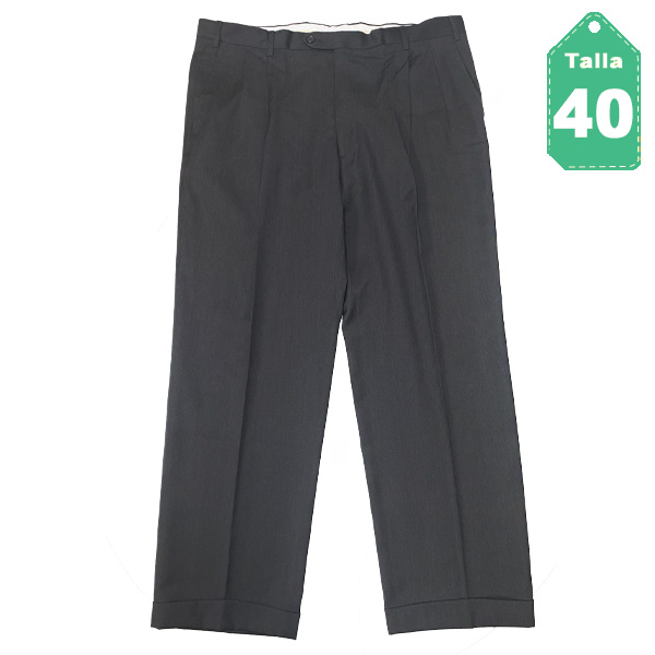 Pantalon Woolmark Negro- 40