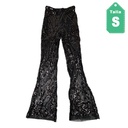 Pantalon Negro Lentejuelas- S