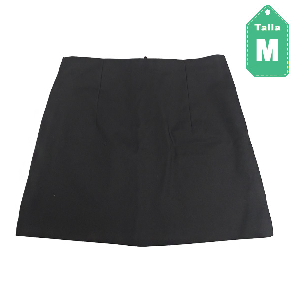 Falda Mango Negro- S