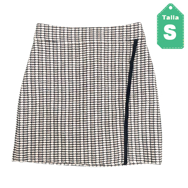 Falda J. Crew Cuadros- S