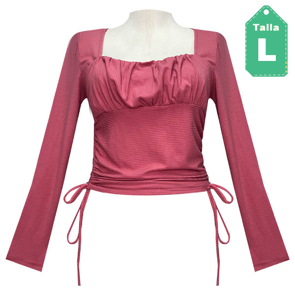 Blusa Mixed Threads Palo Rosa- L