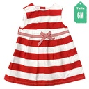 Vestido EPK Blanco y Rojo- 6M