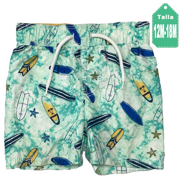 Short Old Navy Estampado- 12/18M