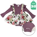 Vestido Floral- 3/6M