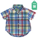Camisa Ralph Lauren Cuadros- 9M