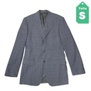 Blazer Carven Monsieur Gris y Azul Oscuro- S