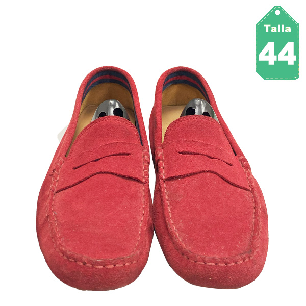 Mocasines Lacoste Rojo- 44