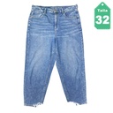 Mom Jeans American Eagle Azul CLaro- 32