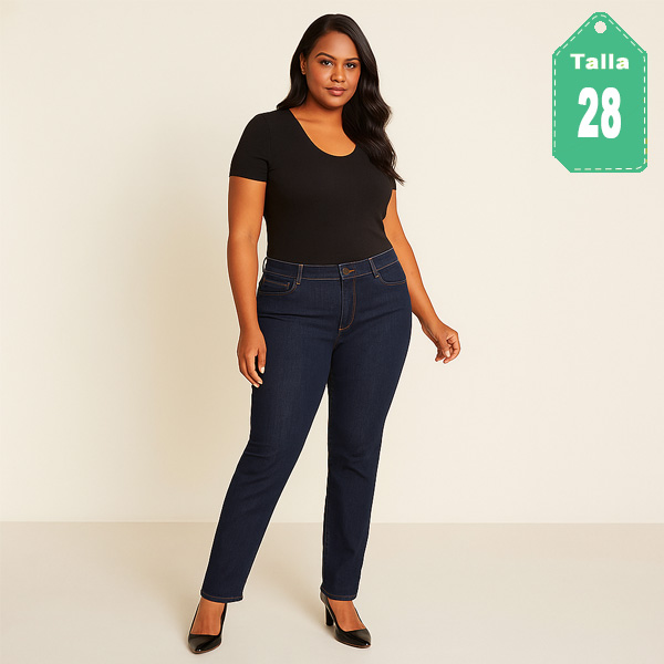 Jeans Loft Azul Oscuro- 28
