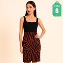 Falda Stradivarius Animal Print- S
