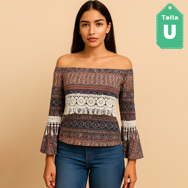 Blusa Floral- Unica