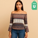 Blusa Floral- Unica