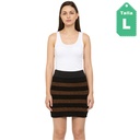 Falda Feline Negro y Marron- L