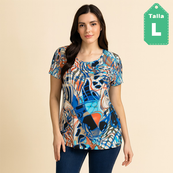 Blusa Gizel Multicolor- L