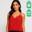 Blusa Naked Zebra Rojo- M