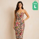 Vestido KTOO Animal Print- L