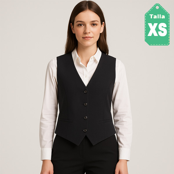 Chaleco Negro- XS