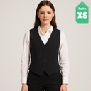 Chaleco Negro- XS