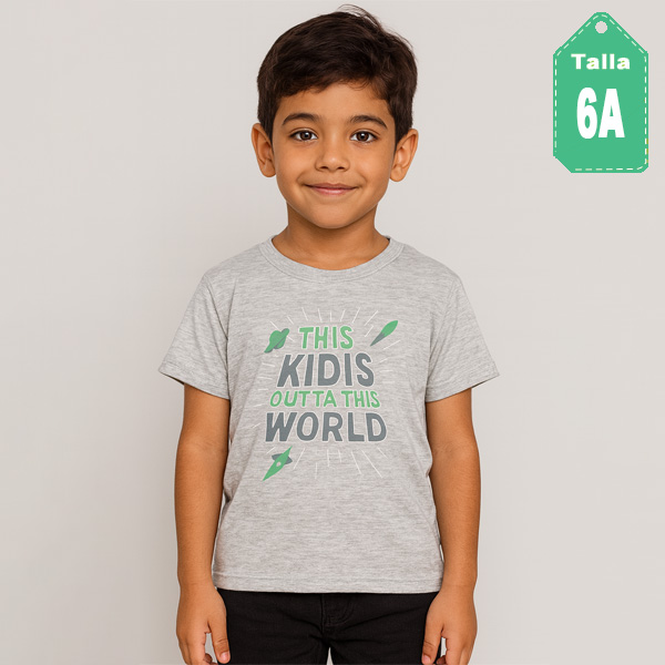 Franela TRK Gris Claro- 6