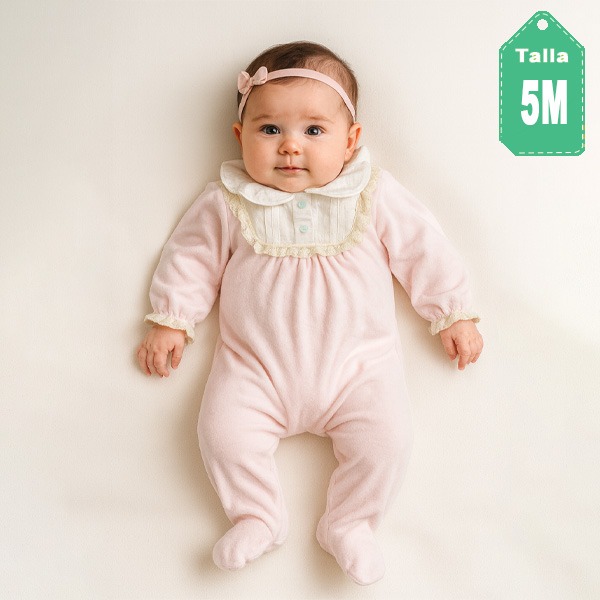 Mameluco Doña Carmen Rosa Bebe- 5M